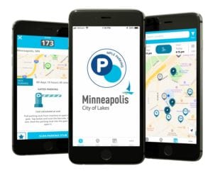 MPLS Parking Mobile app images